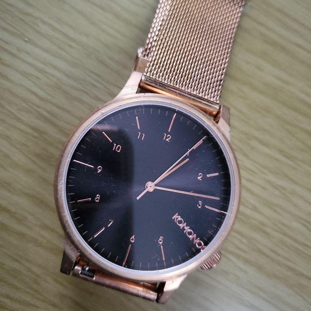 Used KOMONO watch pink gold