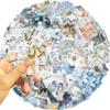10/30/50pcs Transparent Winter Theme Stickers Funny Cartoon Sticker Decoration Skateboard Phone Diary Watercolor Graffiti Decals
