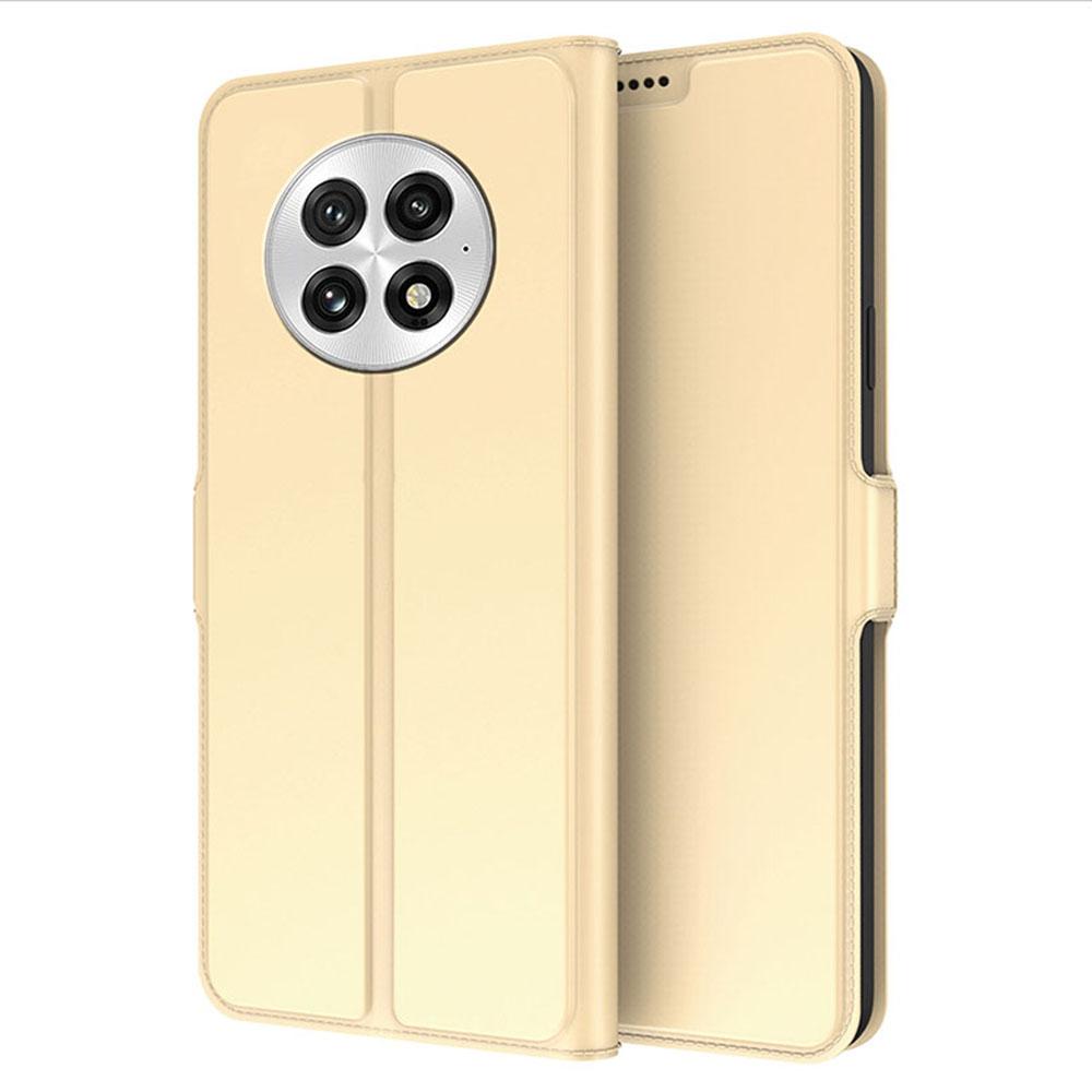 For Oneplus 13 Case Shockproof TPU Inner Shell Leather Phone Cover Card Slot