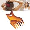 3pcs Wide Teeth Texture Comb Hair Quiff Styling Pick Comb for Retro Oil Head Slicked Back Hairstyle