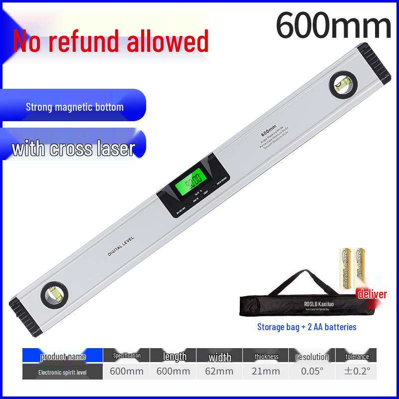 Infrared Precision Digital Laser Level and Inclinometer with Multifunctional Display