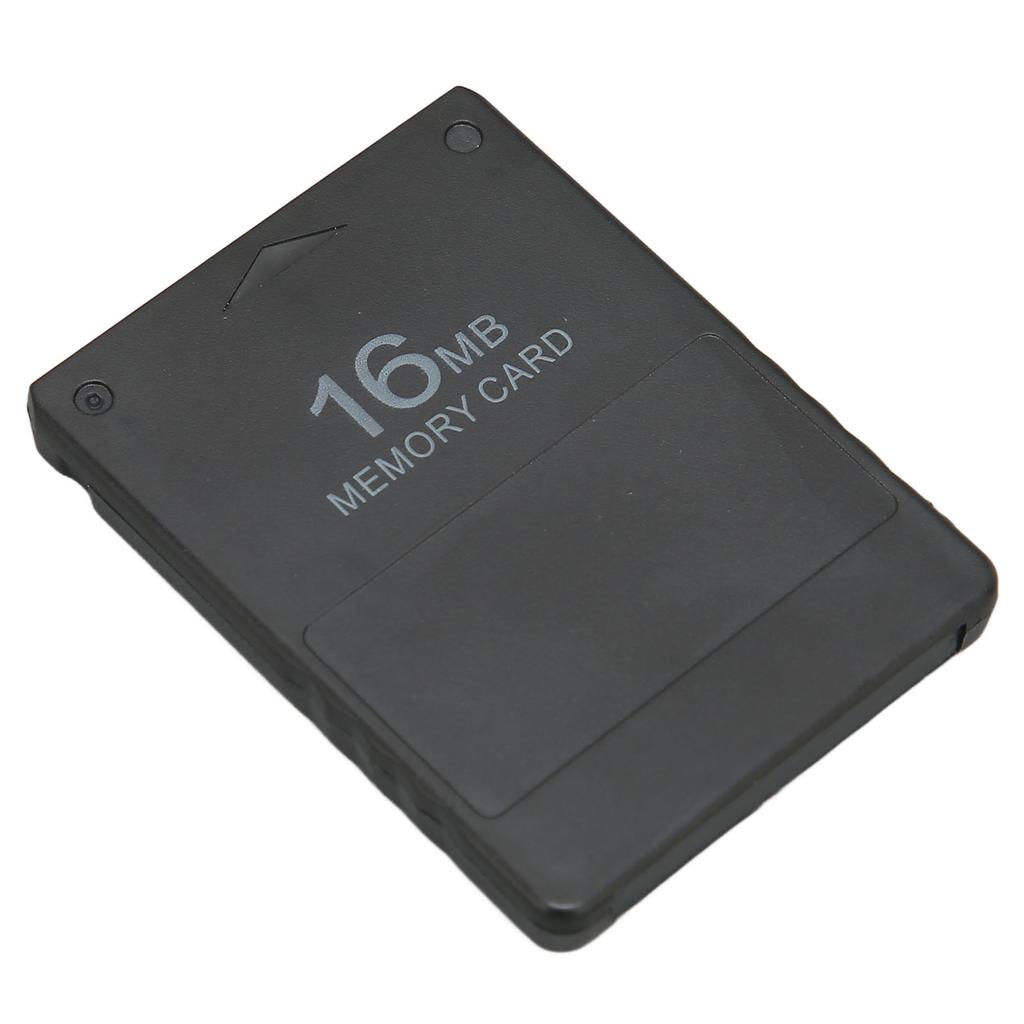 16MB Game Memory Card Plug and Play FMCB1.966 High Speed Game Memory Card for PS2Black