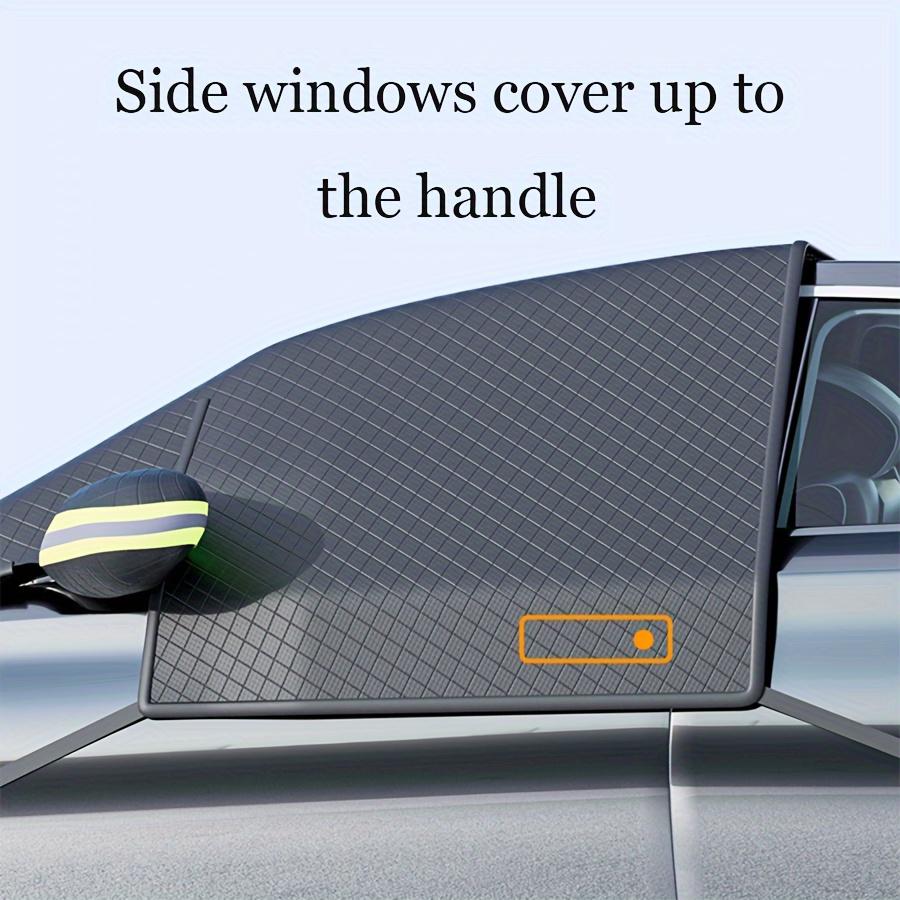 2026 Premium Car Snow Cover - Extended, Thickened Winter Windshield Protector for Frost & Snow Protection