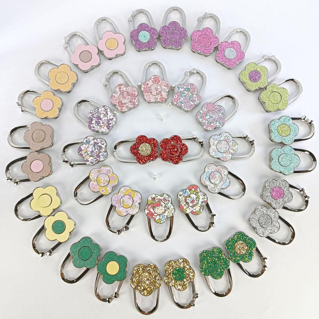 Hot Selling Foldable Sunflower Hanging Bag Hook, Small and No-Adhesive