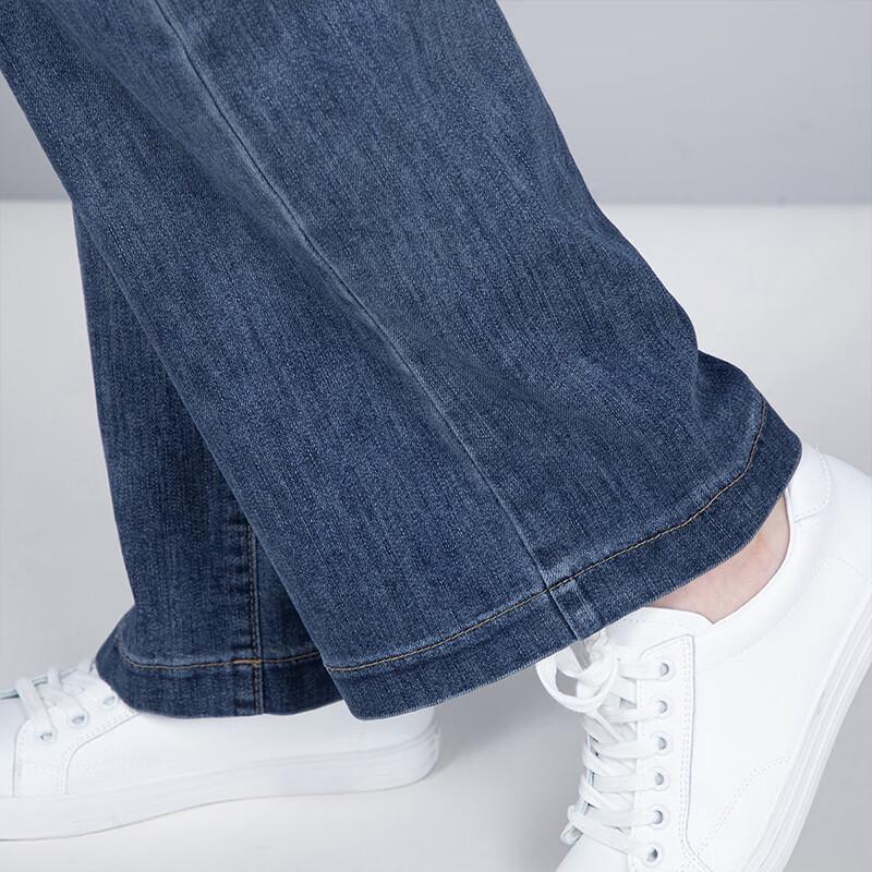 Women's High Waist Slimming Straight Leg Jeans