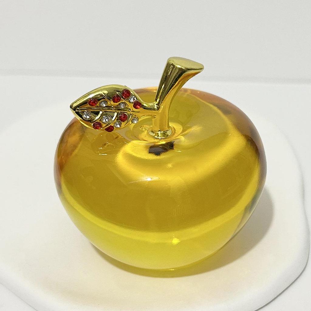 Kristallapfel-Ornament: Romantisches Weihnachts- & Hochzeitsgeschenk für Sie