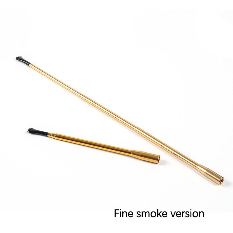 Retro Filter Smoking Pipes Telescopic Long Rod Photo Perform Prop Mouthpiece Cigaret Cosplay Simple Paragraph Cigarette Holder