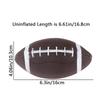 American Football Fußball Rugby Verband Footy Ball Standardgröße 6 Sportfußball für Kinder Teenager Trainingsball