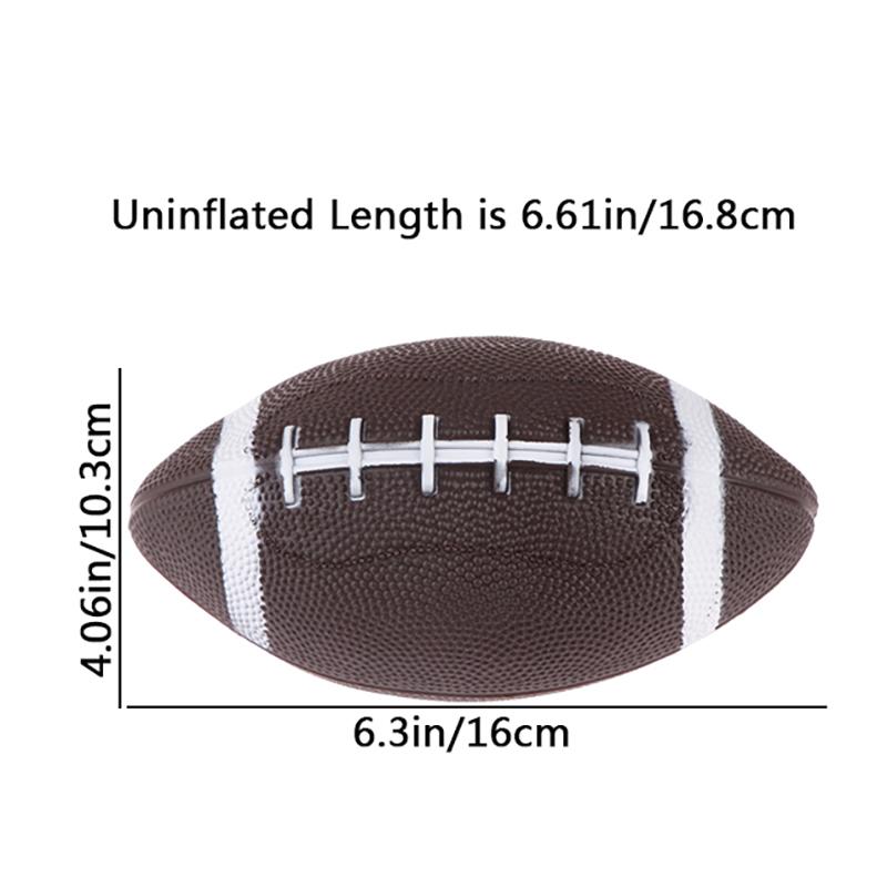 American Football Fußball Rugby Verband Footy Ball Standardgröße 6 Sportfußball für Kinder Teenager Trainingsball