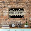Spider Web Bat 2D Flat Tin Sign Weather Fade Resistant Wall Decor Decorative Home Store Gift