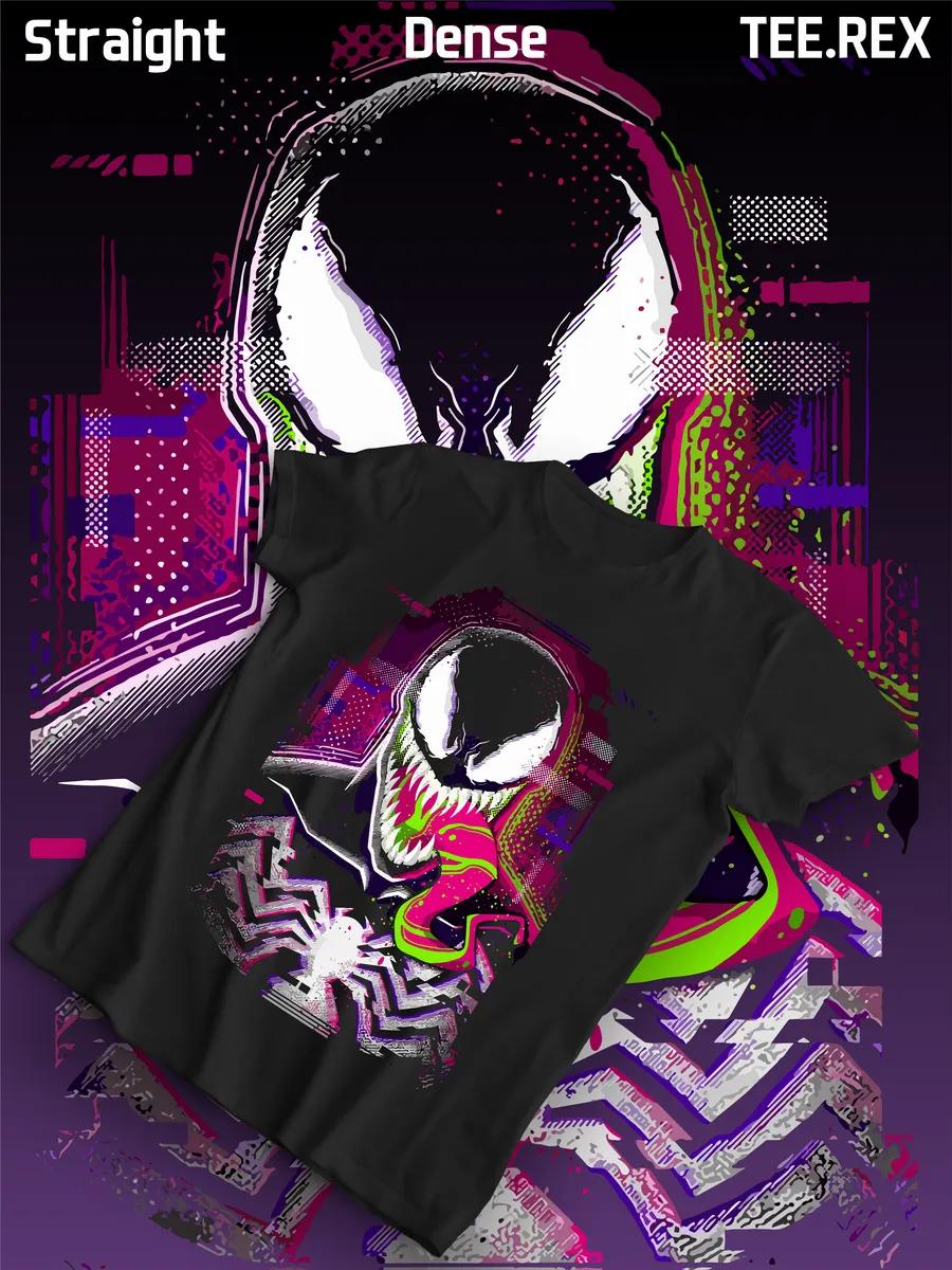 T-shirt with print Venom 4XL