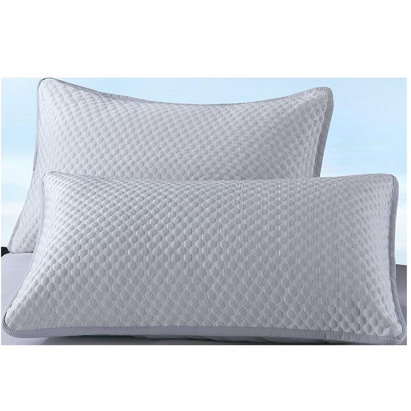 Summer Cooling Ice Bean Pillowcase - Set of 2, Ideal for Dorms and Home