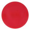 10 Stück Sport Bodenmarkierungen Flache Scheibenmarkierungen Helle Farbe Flache Feld Bodenmarkierungen für Tennis Fußball Training Rot