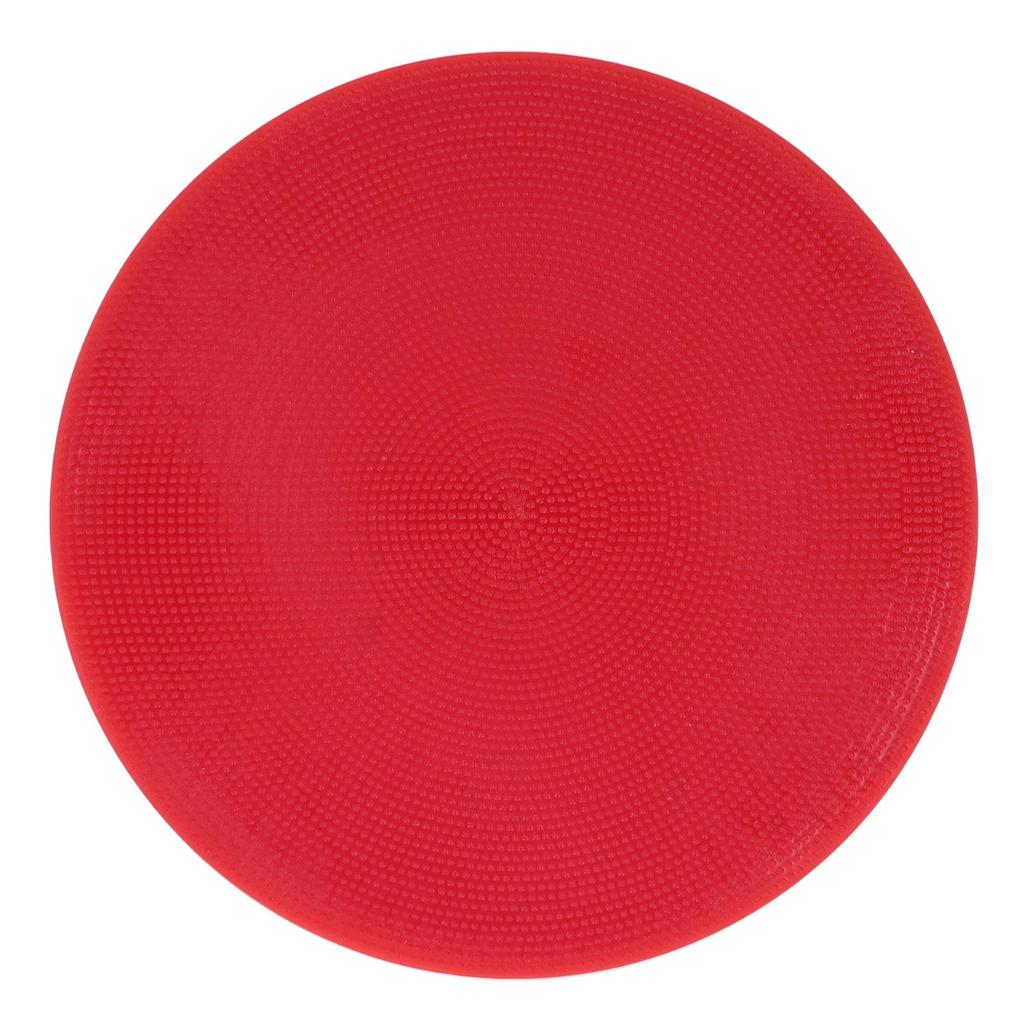 10 Stück Sport Bodenmarkierungen Flache Scheibenmarkierungen Helle Farbe Flache Feld Bodenmarkierungen für Tennis Fußball Training Rot