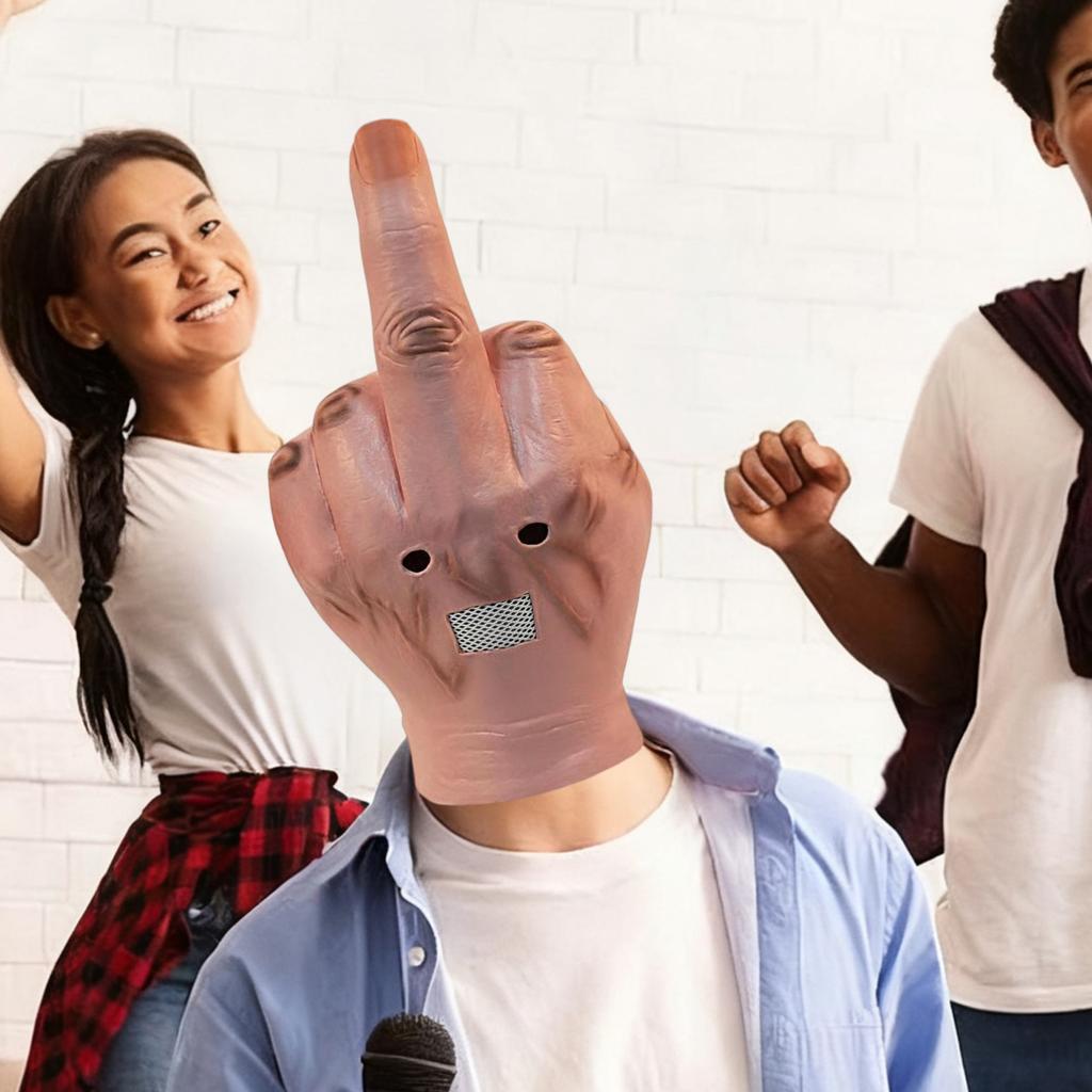 Creative And Interesting And Lifelike Latex Mask Headgear