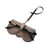 New PU Leather Sunglasses Bag Eyewear Case Container Storage Box Portable Hanging Glasses Bag Anti-Compression Sunglasses Holder