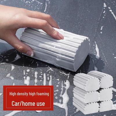 Magic Eraser Dish Sponge for Kitchen, Pot, and Car Cleaning - Includes Scouring Pad and Glass Cloth