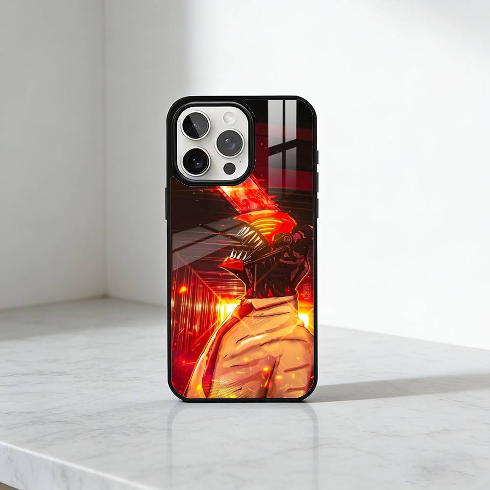 

Anime C-Chain-saw MAN D-DenJi Phone Case For iPhone17,16,15,14,13 Plus,Pro Max Magnetic For Magsafe Wireless Charging iPhone13