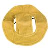 Pet Sun Hat Cute Breathable Soft Comfortable Lightweight Universal Pet Hat for Dog Puppy Yellow L