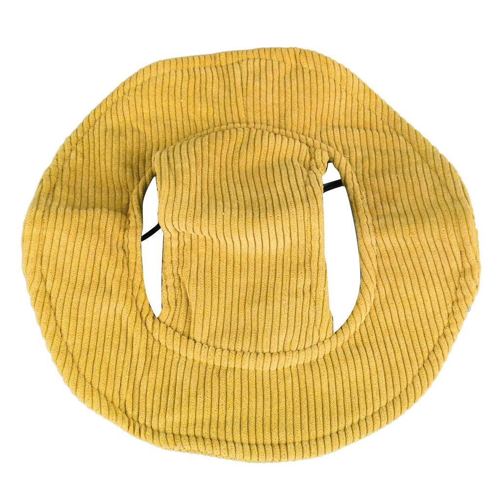 Pet Klobouk proti slunci Roztomilý Prodyšný Měkký Pohodlný Lehký Univerzální Klobouk pro Psa Štěně Žlutý L