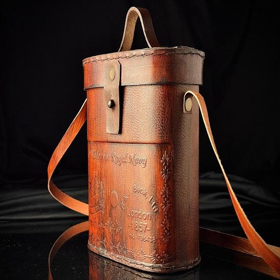 Solid Brass Travelling Binocular with Beautiful Leather Case Bird Watching Binoculars, Best For Gifting