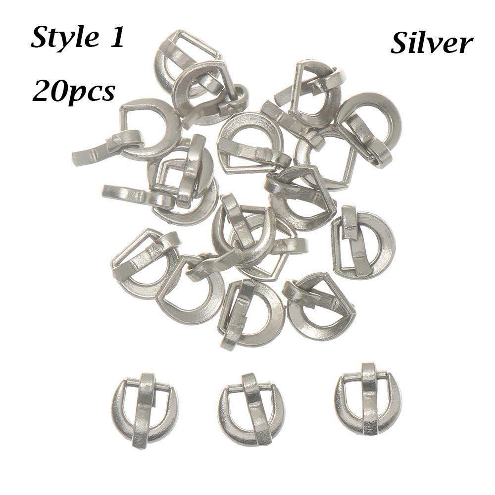 Girl Gift Toys Clothes Sewing Accessories Doll Bag Buckles Tri-glide Belt Buckle DIY Shoes Buttons