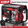 Popular Science Low Noise Diesel Generator 5-20KW Single/Three-Phase 220V/380V