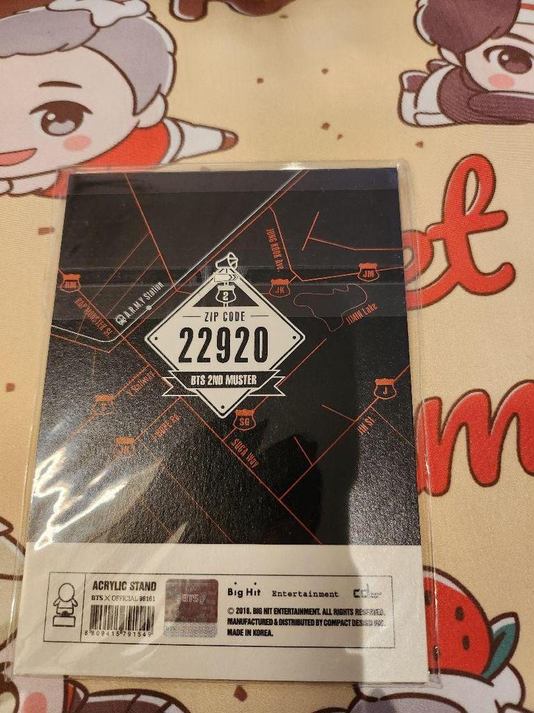 [USED] BTS SUGA Yoongi Acrylic Stand 22920 2nd Muster