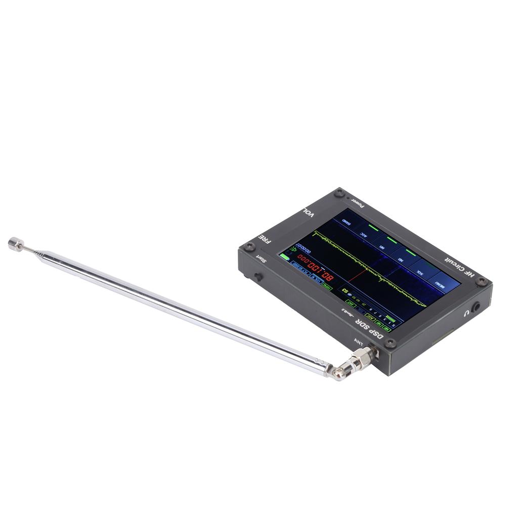 Wireless Receiver Black UltraThin DSP SDR HAM Receiving Radio Equipment 50kHz200MHz
