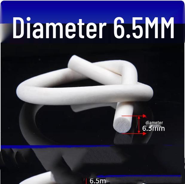 High-Temp Resistant Silicone Foam Rubber Strip - Anti-slip, Waterproof Sealing (2-5mm)