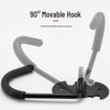 Wall-Mounted Bicycle Display Hook Rack for Mountain Bikes
