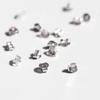 S925 Pure Silver Ear Plug and Nail Jewelry Accessories