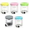 Eisaufbewahrungsglas Kompatibel mit Ninja Swirl NC701 NC701C Creami Eis-Softeisbereiter BPA-Frei Lebensmittelqualität Anti-Rutsch-Behälter für die Küche