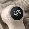 Electric Fabric Shaver Rechargeable Lint Remover with Digital Display Portable Clothes Pill Remover for Home Use and Travel