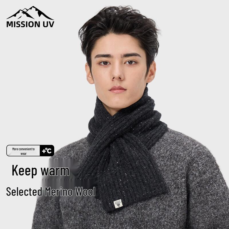 

MISSION Мужской зимний бафф из мериносовой шерсти с защитой от УФ-лучей