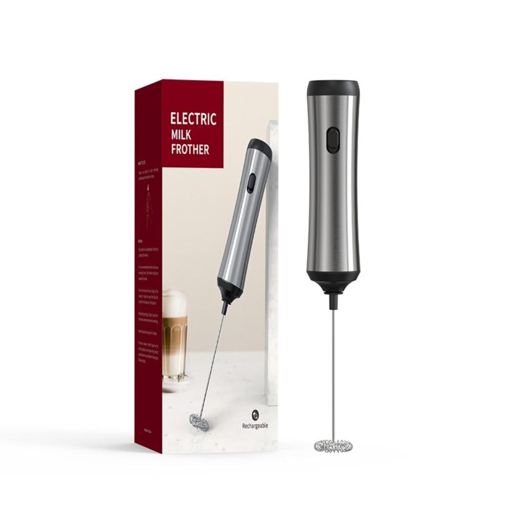 

Mini Electric Milk Frother Multi-function Powerful Stirrer Drink Foamer Efficient Mixing Rechargeable Food Blender Frappe Making