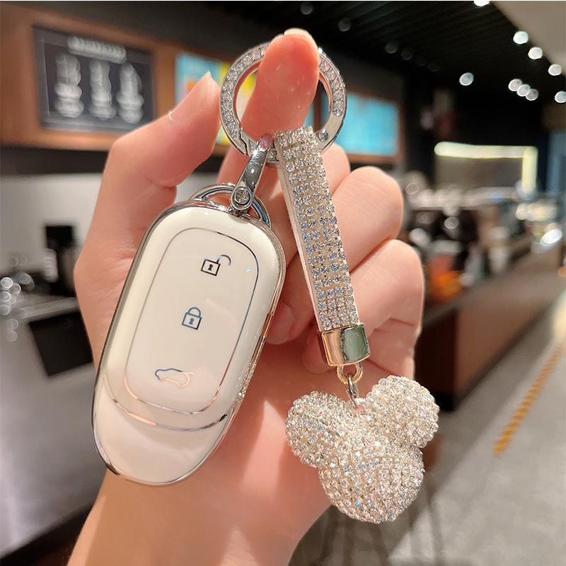 Ideal One Key TPU Protective Case for New Energy Vehicle - Women's High-End Shell