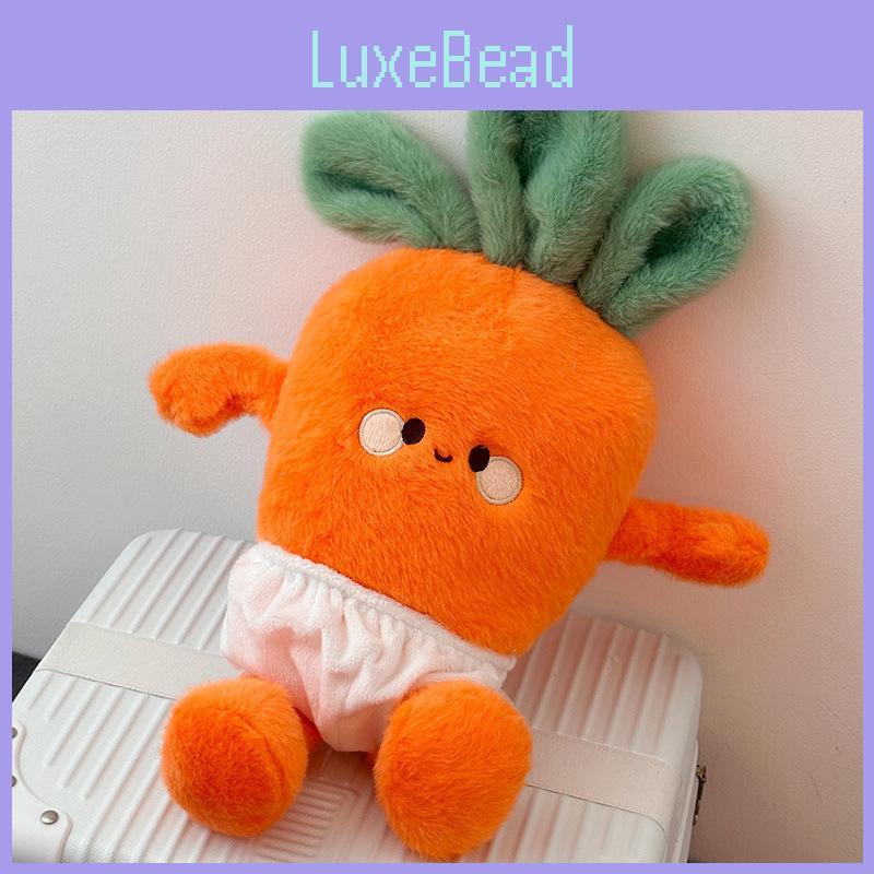 Rabbit Running Carrot Plush Toy Cartoon Animal Stuffed Doll Kids Gift Birthday