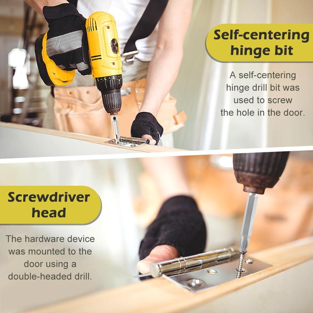 Door Hinge Jig Door Hinge Mortiser Hinge Installation Kit Adjustment Tool Door Hinge Router Template For 3 Inch To 5 Inch Hinge