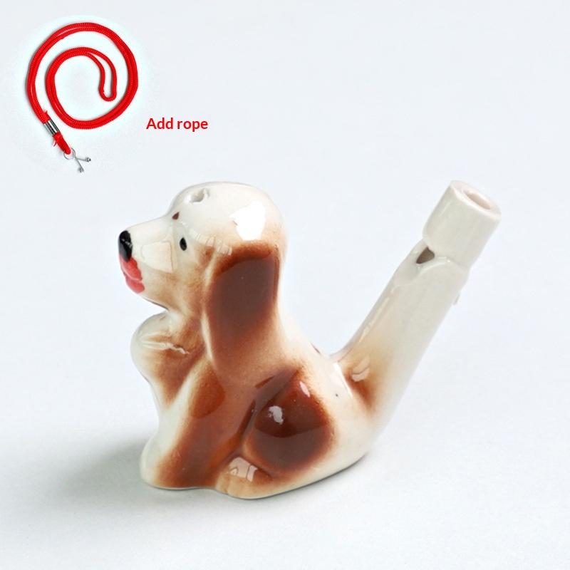 1Pcs Early Learning Bath Noise Maker Bird Whistle Water Musical Ceramic Colorful Animal Shape Water Whistles Party Favor
