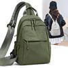 Wielofunkcyjna torba na klatkę piersiową podwójnego użytku damski outdoorowy lekki mały plecak wodoodporna torba crossbody