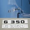 3D ABS Car Letters Logo G350 G350d G500 Sticker Rear Trunk Badge Emblem Decals For Mencedes Menz G350 G500 W463 Auto Accessories