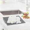 Extra Large Dish Drying Mat Premium Heat Resistant Silicone Pad