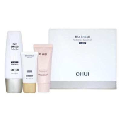 Day Shield Perfect Sun Black Special Set – Sun Cream 50ml + 30ml with Miracle Moisture Cleansing Foam 40ml