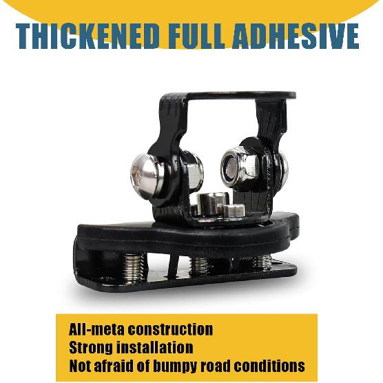 Ijuicy 2 PCS Led Light Bar Mounting Brackets, Adjustable Hood Led Work Light Mount Bracket, Off Road Accessories, Ditch Light Brackets For Off Road