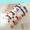 Halloween Spider Jewelry Gift For Couples With Glass Beads And Alloy Material