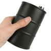 700ml Portable Stainless Steel Beer Barrel Wine Liquor Hip Flask with Sealing Lid(Black)