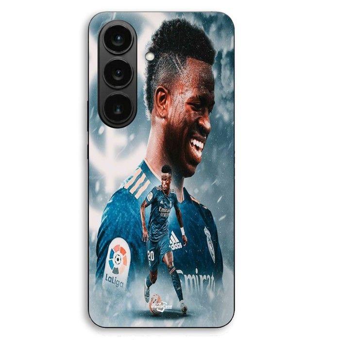 Coque de téléphone - MANIACASE - Samsung Galaxy S26 Plus - Vinicius JR - Bleu - Souple