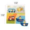 Montessori Baby Toys 3D Wooden Puzzles Children'S Hand Scratch Board Game Kids Early Learning Education Fruit Cognitive Plaything
