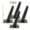 4pcs 15cm/5.9inch Sofa Legs Round Solid Metal Furniture Legs Sofa Replacement Legs Perfect Mid-Century Modern Sofa Couch Bed Coffee Table